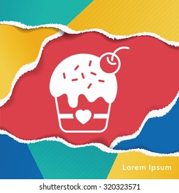 birthday cake icon