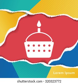 birthday cake icon