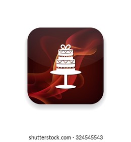 birthday cake  icon