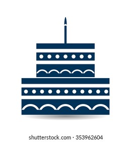 birthday cake icon