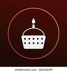 birthday cake icon