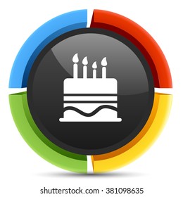 Birthday  cake icon
