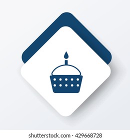 birthday cake icon