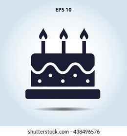 birthday cake icon