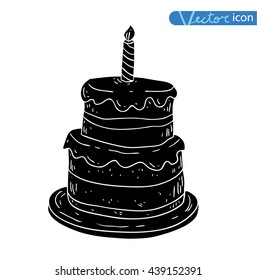 birthday cake icon