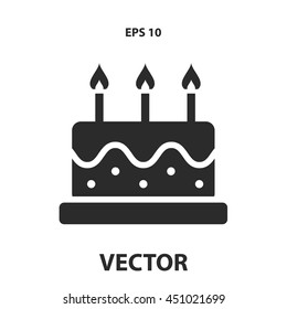 birthday cake icon