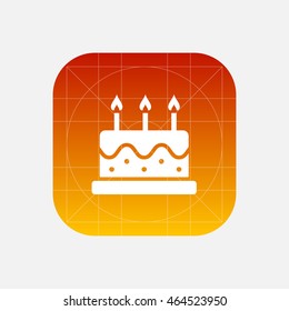 birthday cake icon