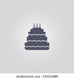 birthday cake icon