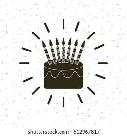 birthday cake icon