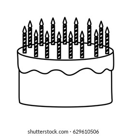 birthday cake icon