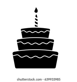 birthday cake icon