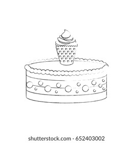 birthday cake icon