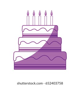 birthday cake icon