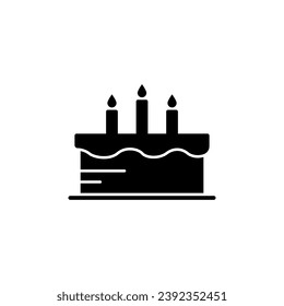 Birthday Cake icon vector design templates simple and modern