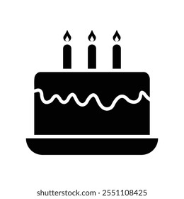 Ícone do bolo de aniversário, Gráficos vetoriais