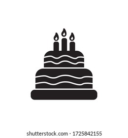 Birthday Cake Black White Images Stock Photos Vectors Shutterstock