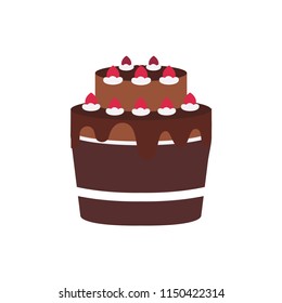 birthday cake logo