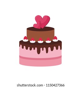 birthday cake logo