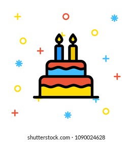 birthday cake party 