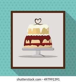 birthday cake party related icons image 