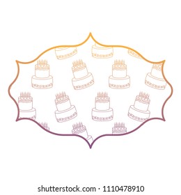 birthday cake pattern