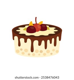 Birthday Cake Vector - 02