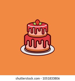 Birthday Cake Vector