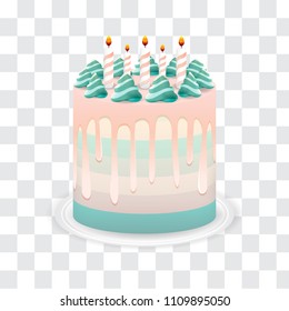 Birthday Cake Vector