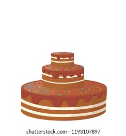 birthday cake vector