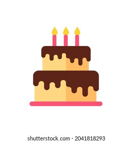 birthday cake vector colorful sweets for birthday party