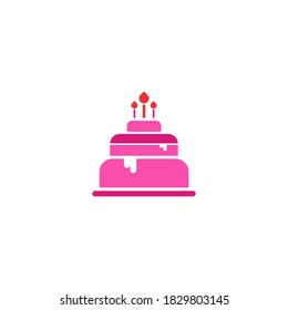 plantilla de diseño de iconos vectoriales de cumpleaños