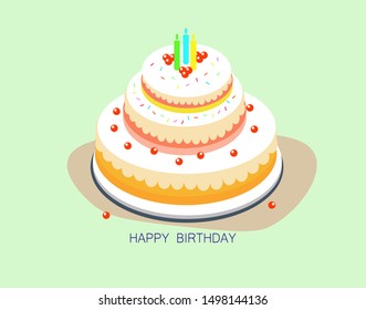 ้happy birthday cake for you