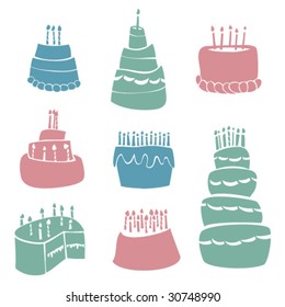 Birthday Cakes