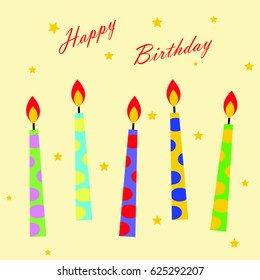 Birthday candle