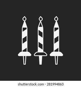 birthday candle icon
