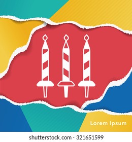 birthday candle icon