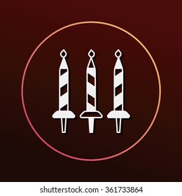 birthday candle icon