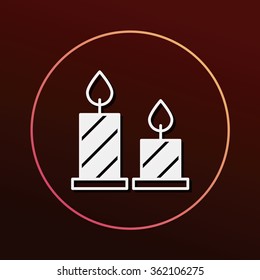 birthday candle icon