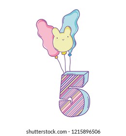 Birthday candle number
