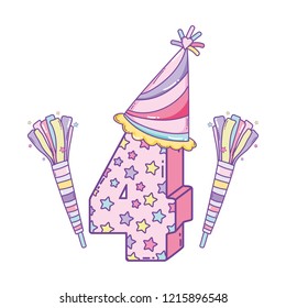 Birthday candle number