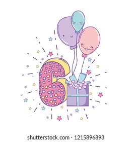 Birthday candle number