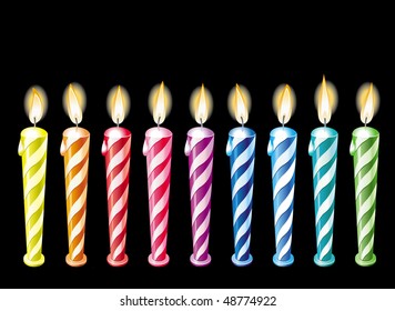 Birthday candles