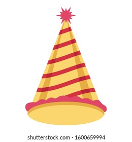 
Birthday Cap icon which can be easily modified or edit
