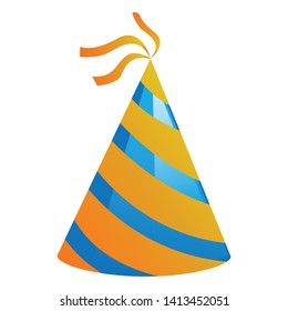 Birthday Cap Party or Party Hat vector illustration