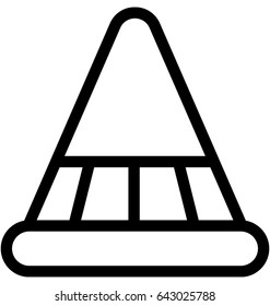 Birthday Cap Vector Icon