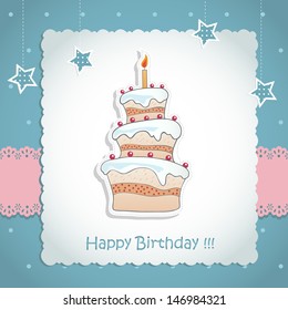Birthday card.