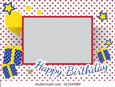 Birthday card.