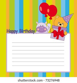 birthday card