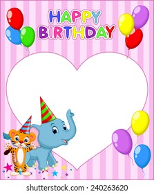 Birthday card background
