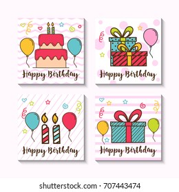 Birthday card collection